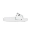 Slippers And Sandals | Slippers And Sandals>N°21 Branded slide slippers white