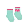 Accessories | Logomania>MARNI Branded terry socks placid blue