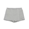 Shorts>MARNI Branded wallet shorts inox gray melange
