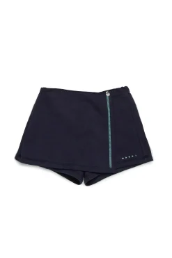 Shorts>MARNI Branded wallet shorts blue navy