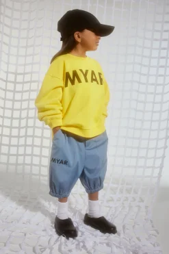 Shorts | Shorts>MYAR Cargo shorts with logo dusty blue