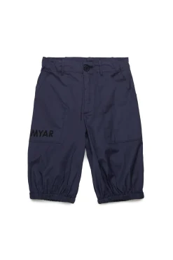 Shorts | Shorts>MYAR Cargo shorts with logo dark blue