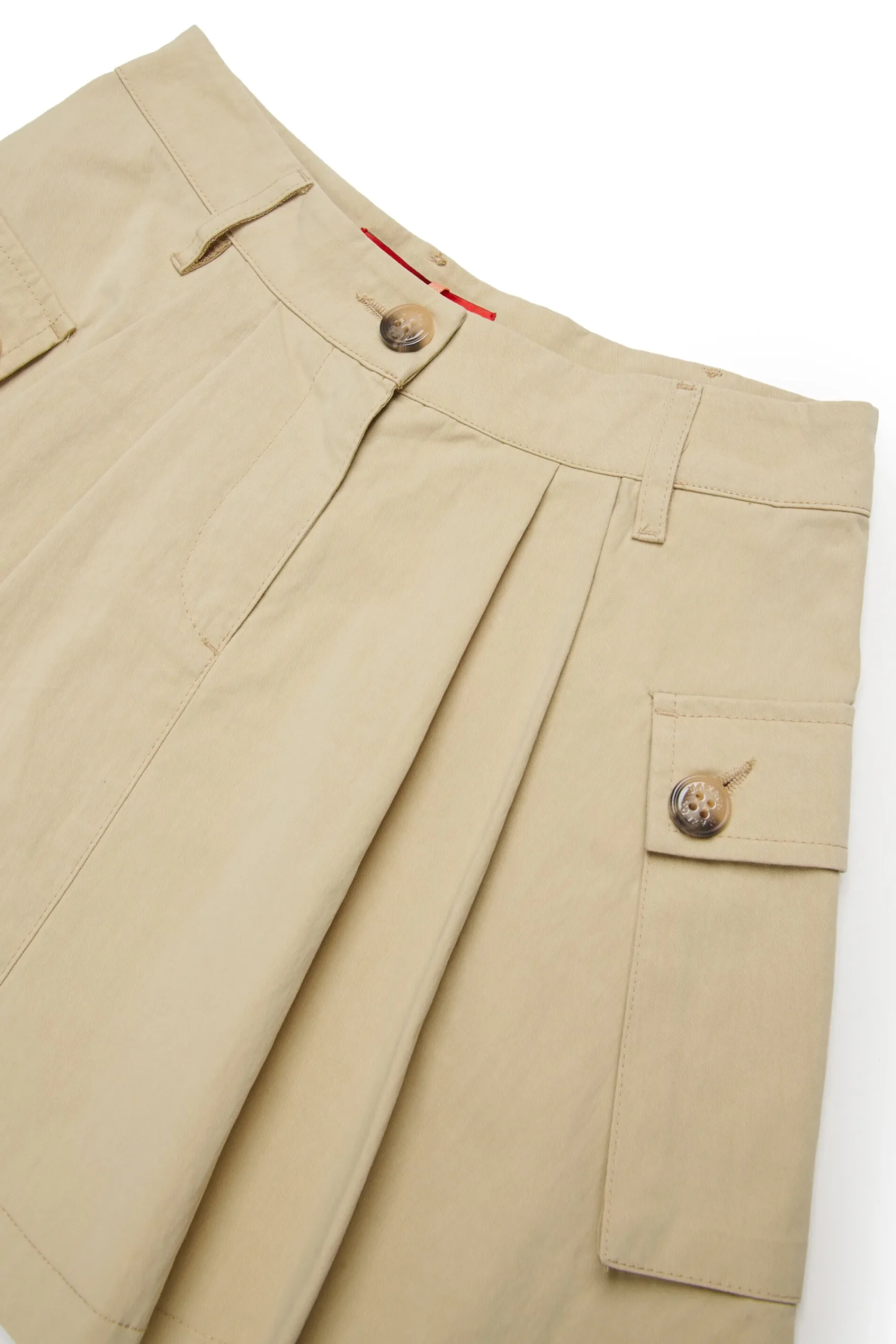 Skirts>MAX&Co. Cargo skirt in drill beige