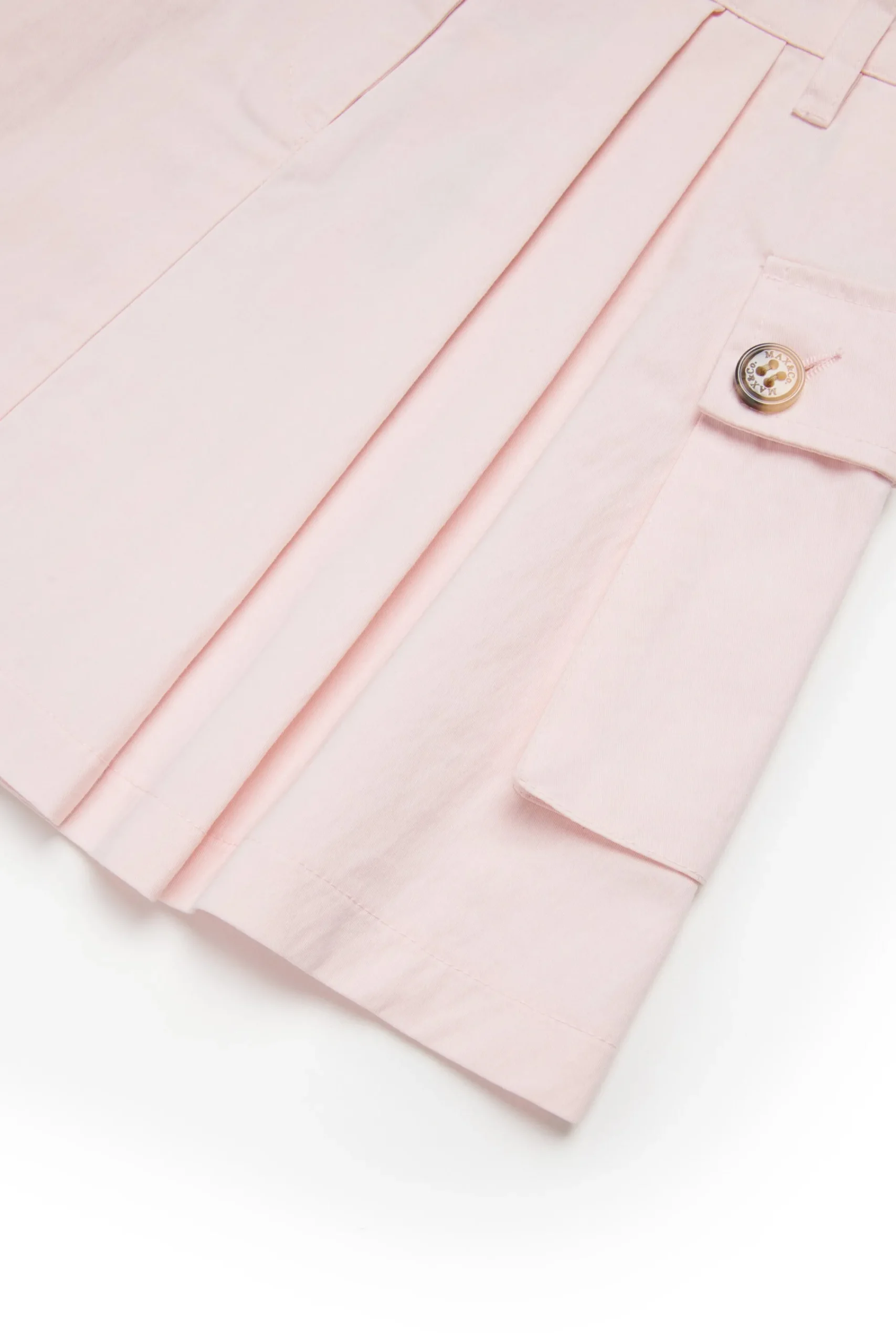 Skirts>MAX&Co. Cargo skirt in drill antique lilac pink