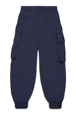 Pants | Pants>MYAR Cargo trousers with logo dark blue