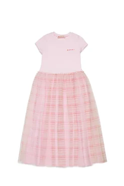 Dresses | Party Looks>MARNI Ceremonial dress with tulle light pink