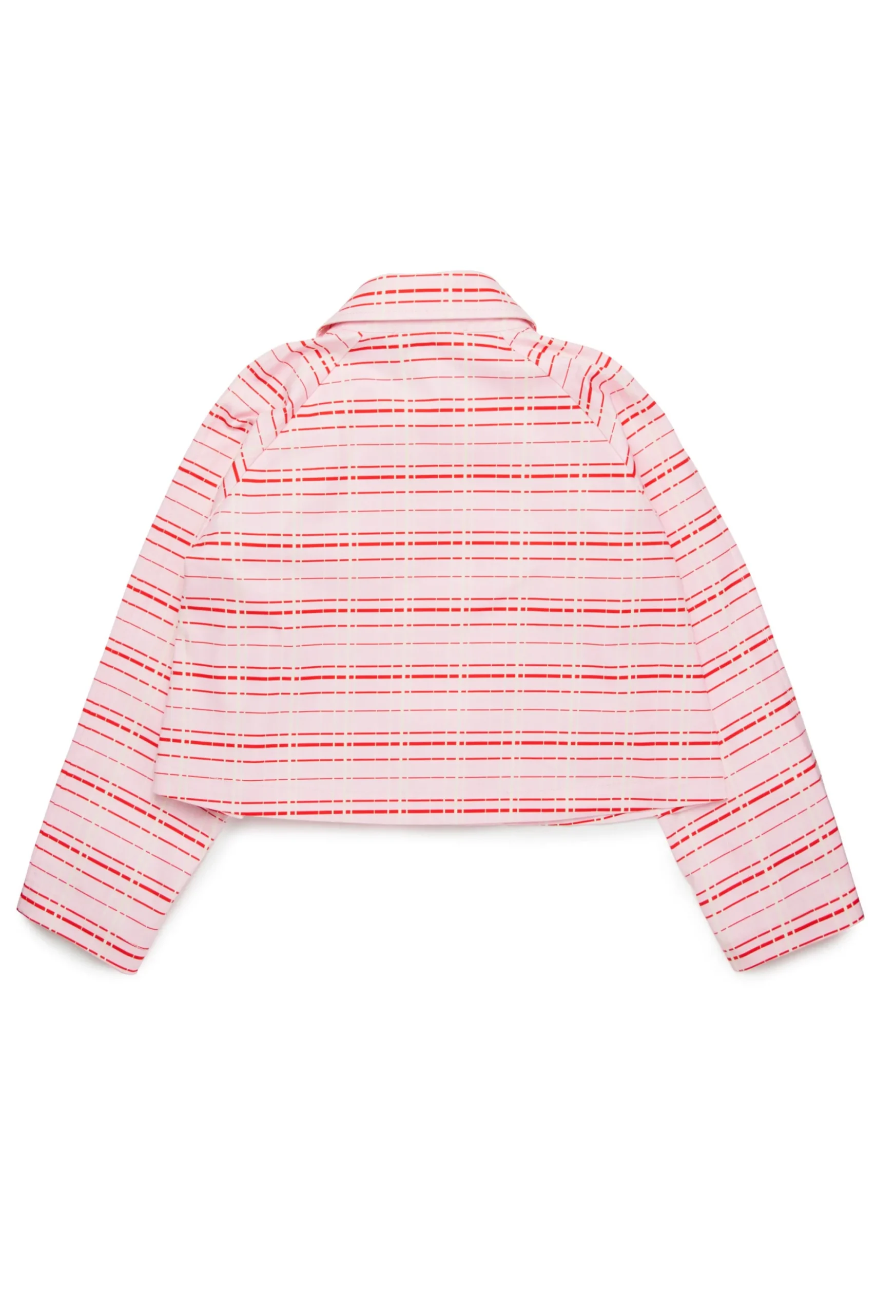 Jackets And Padded Jackets | Party Looks>MARNI Check allover cotton jacket light pink