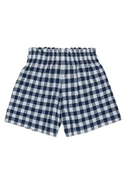 Shorts>MAX&Co. Check allover shorts bluette