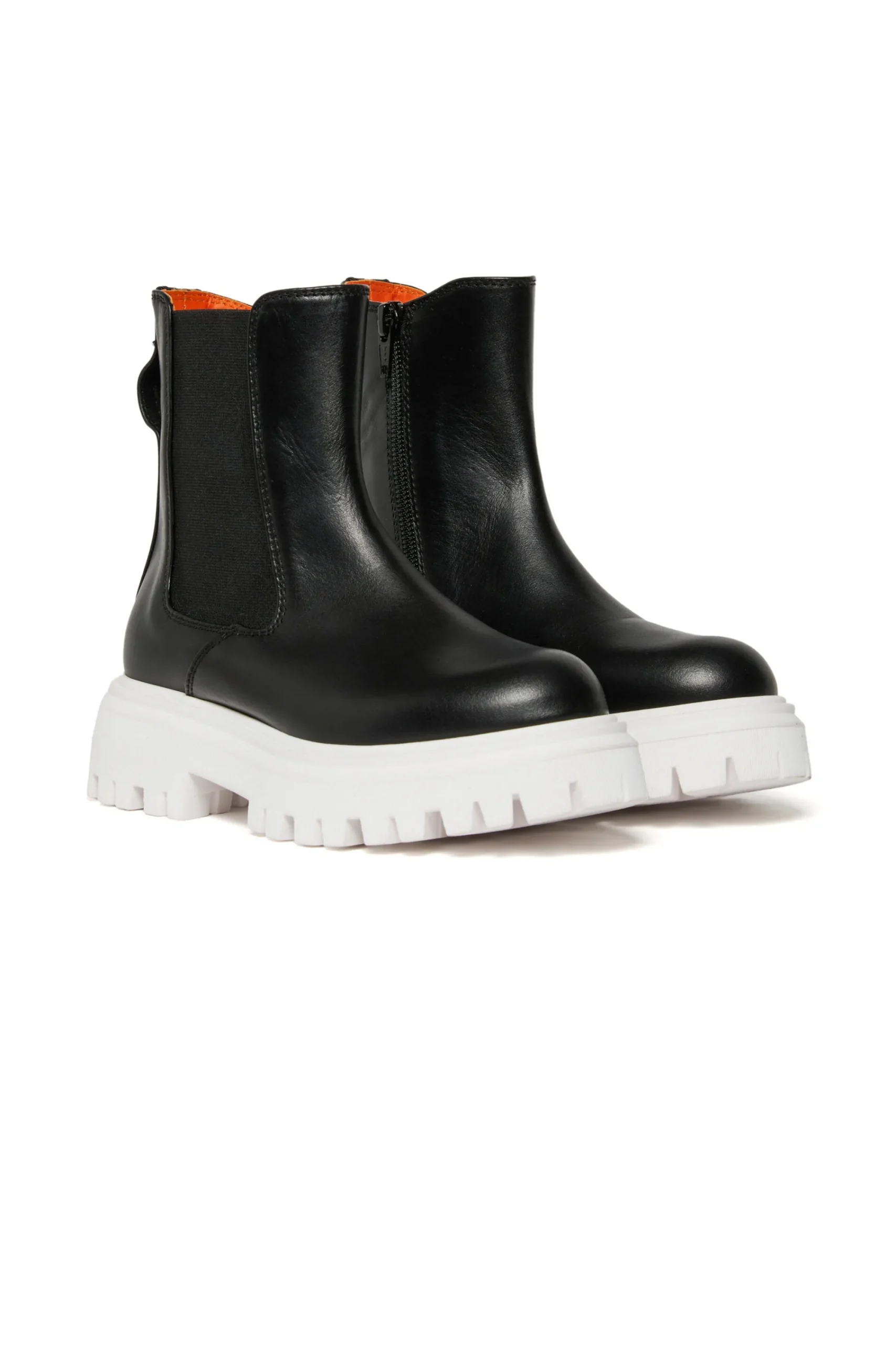 Boots And Combat Boots | Boots And Combat Boots>MARNI Chelsea boots with logo on the back black
