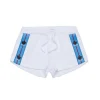 Shorts | Swimwear>DSQUARED2 Chenille shorts with branded ribbon white