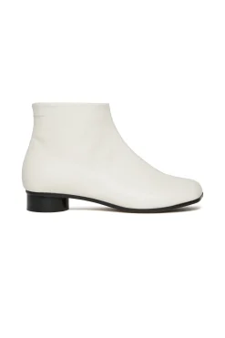 Boots And Combat Boots | Boots And Combat Boots>MM6 MAISON MARGIELA Classic anatomical ankle boots off white