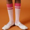 Slippers And Sandals | Slippers And Sandals>MM6 MAISON MARGIELA Classic leather ballet shoes with Numeric logo white