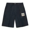 Shorts>N°21 College shorts in chambray denim blue denim