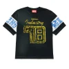 Activewear | Activewear>DIESEL Colorblock T-shirt with college graphics black