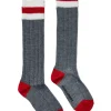 Socks | Socks>DSQUARED2 Colorblock wool-blend socks dark grey melange