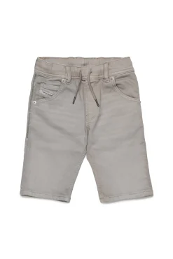 Denim-Mania | Denim-Mania>DIESEL Coloured JoggJeans® shorts vaporous gray