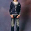 Oval D By Diesel | Oval D By Diesel>DIESEL Cotton cardigan with inner print blue peacoat