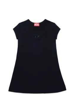 Dresses | Oval D By Diesel>DIESEL Cotton dress with Oval D logo black