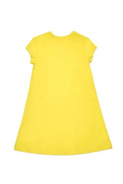 Dresses | Oval D By Diesel>DIESEL Cotton dress with Oval D logo canary yellow