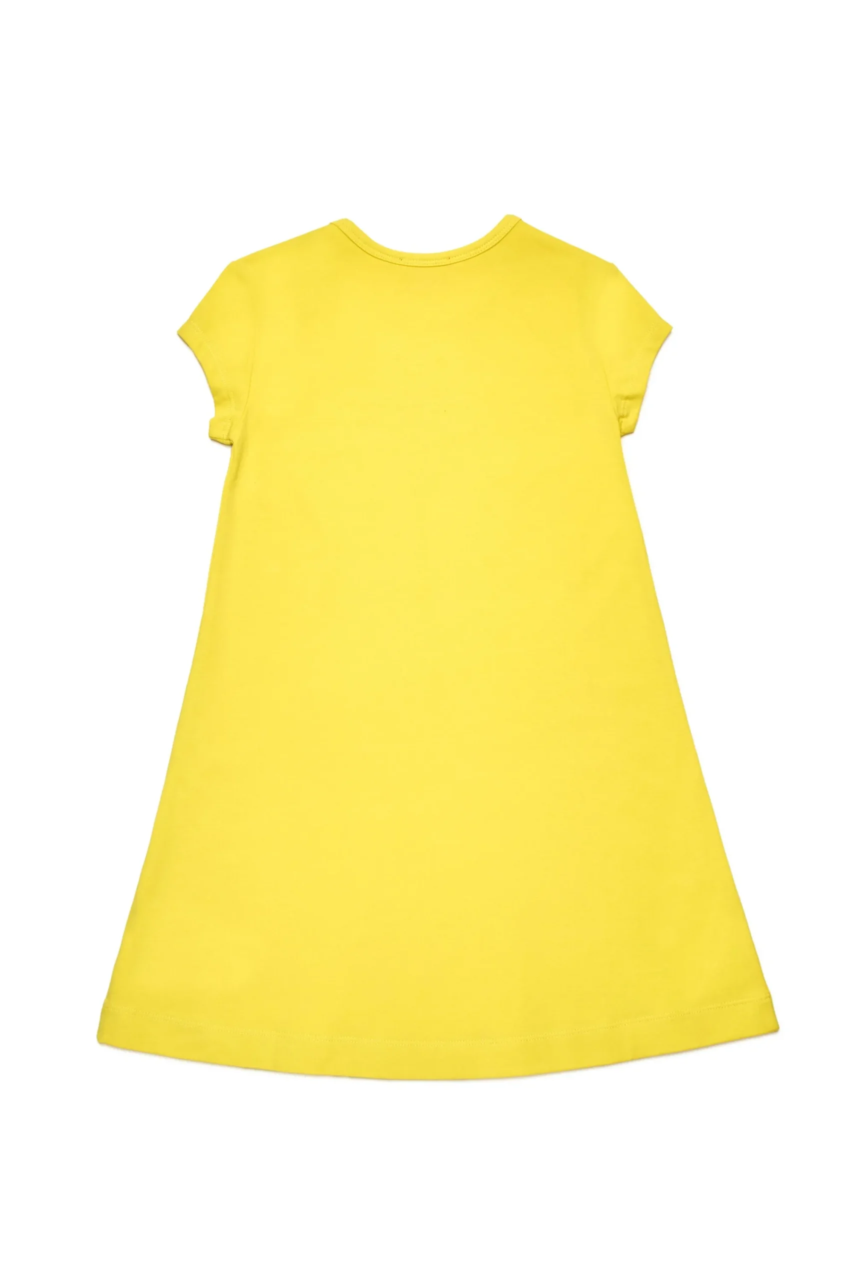 Dresses | Oval D By Diesel>DIESEL Cotton dress with Oval D logo canary yellow