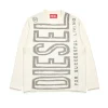 Logomania | Logomania>DIESEL Cotton pullover off white