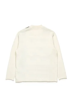 Logomania | Logomania>DIESEL Cotton pullover off white