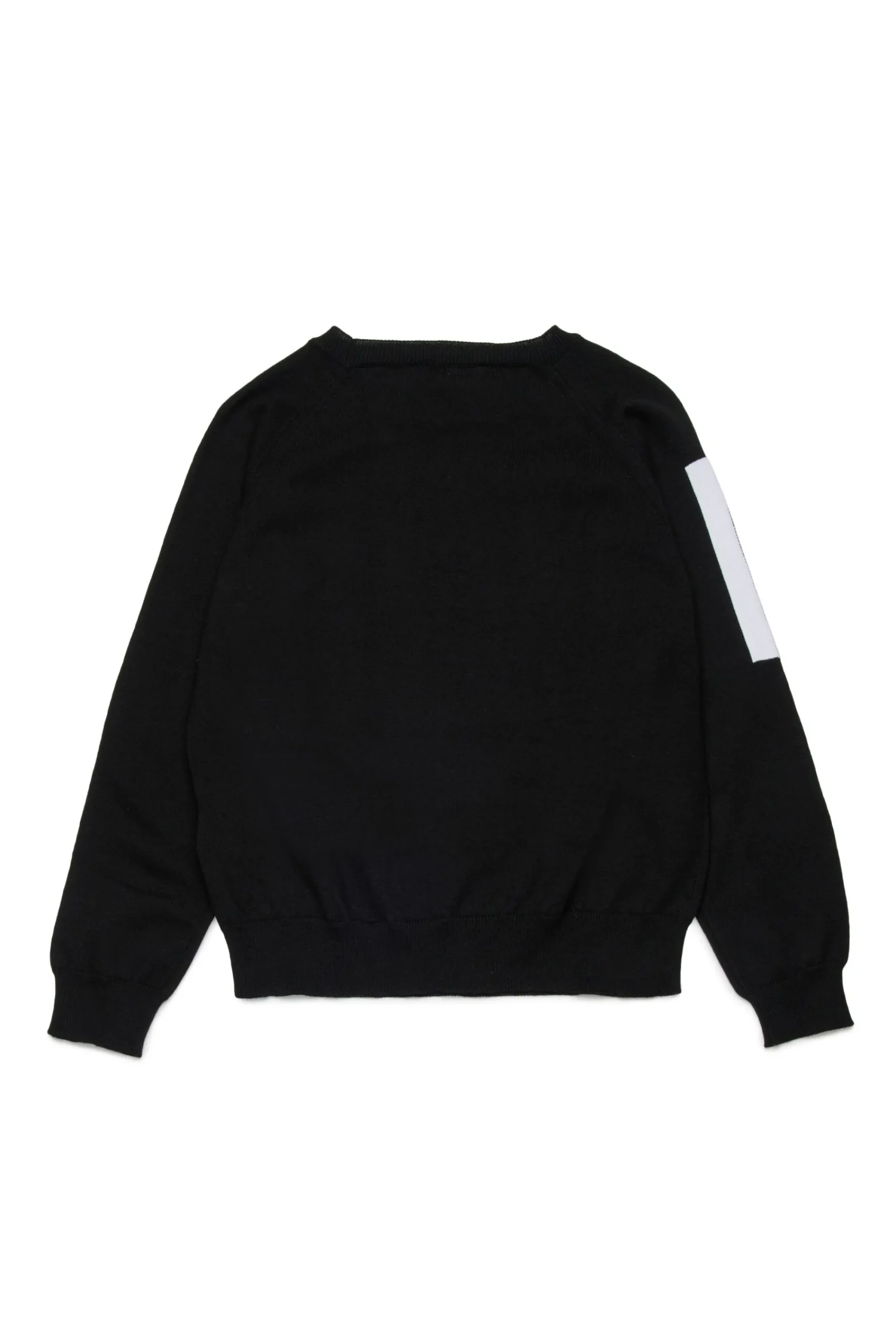 Logomania | Logomania>N°21 Cotton pullover with maxi logo black