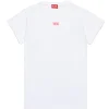 Swimwear | Swimwear>DIESEL Cover-up dress with institutional logo white