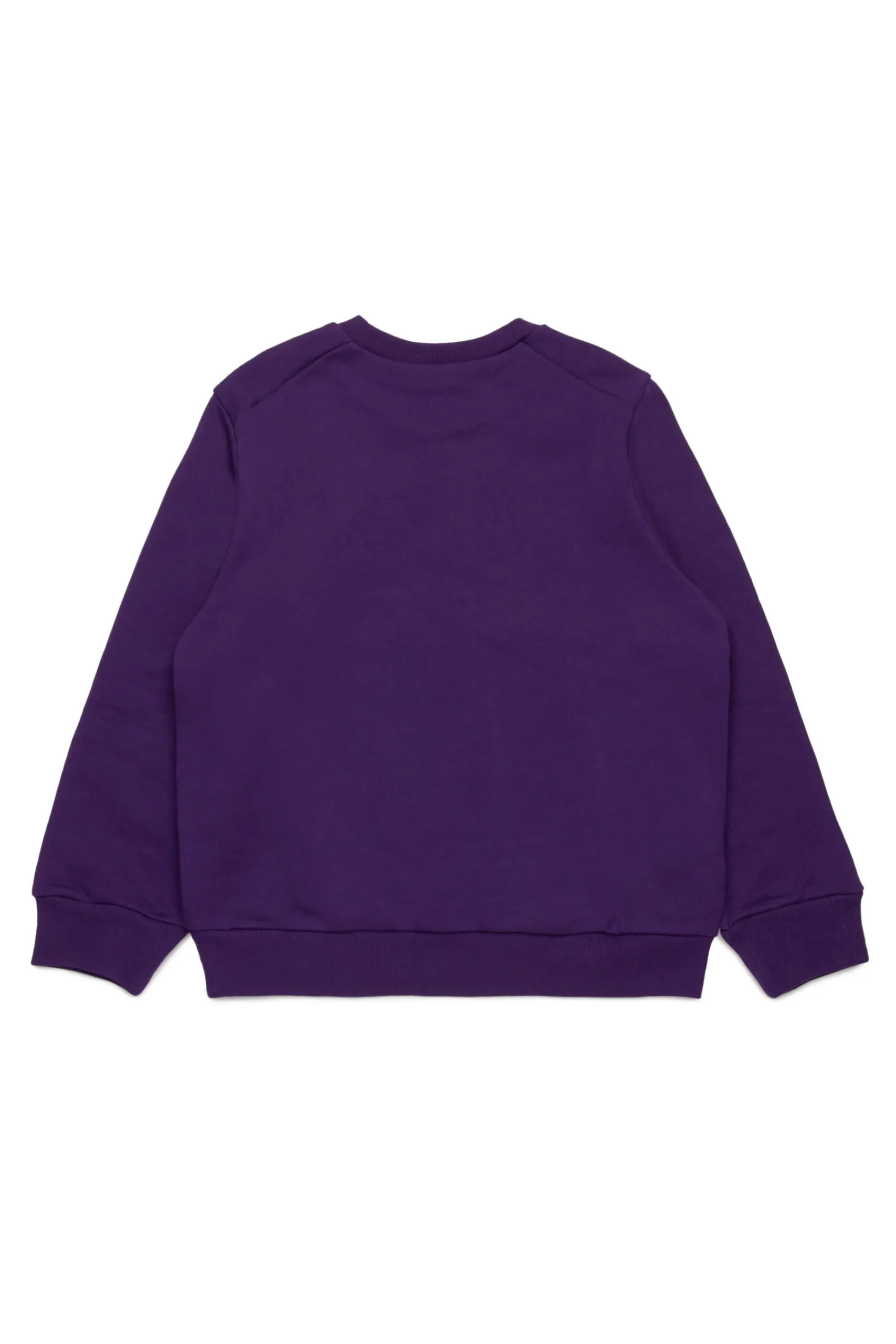Sweatshirts | Activewear>MARNI Crew-neck sweatshirt branded with logo violet