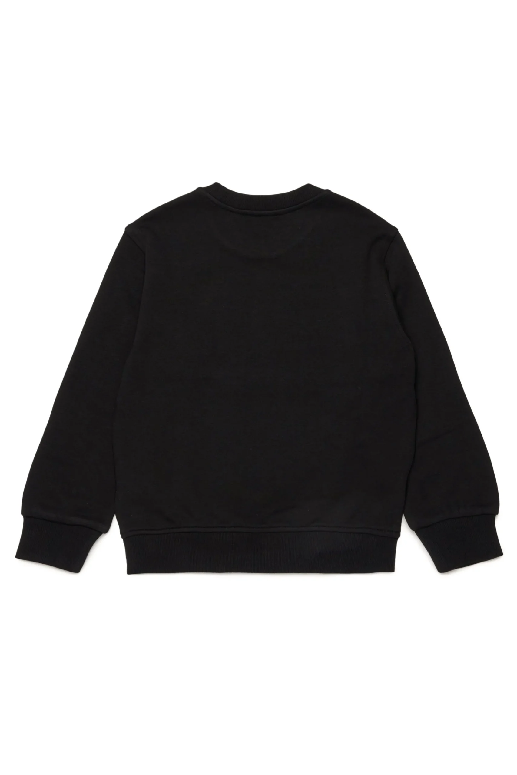 Sweatshirts>DIESEL Crew-neck sweatshirt with Jacron print black