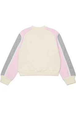 Sweatshirts | Activewear>MARNI Crew-neck sweatshirt with colorblock details hangtag yellow