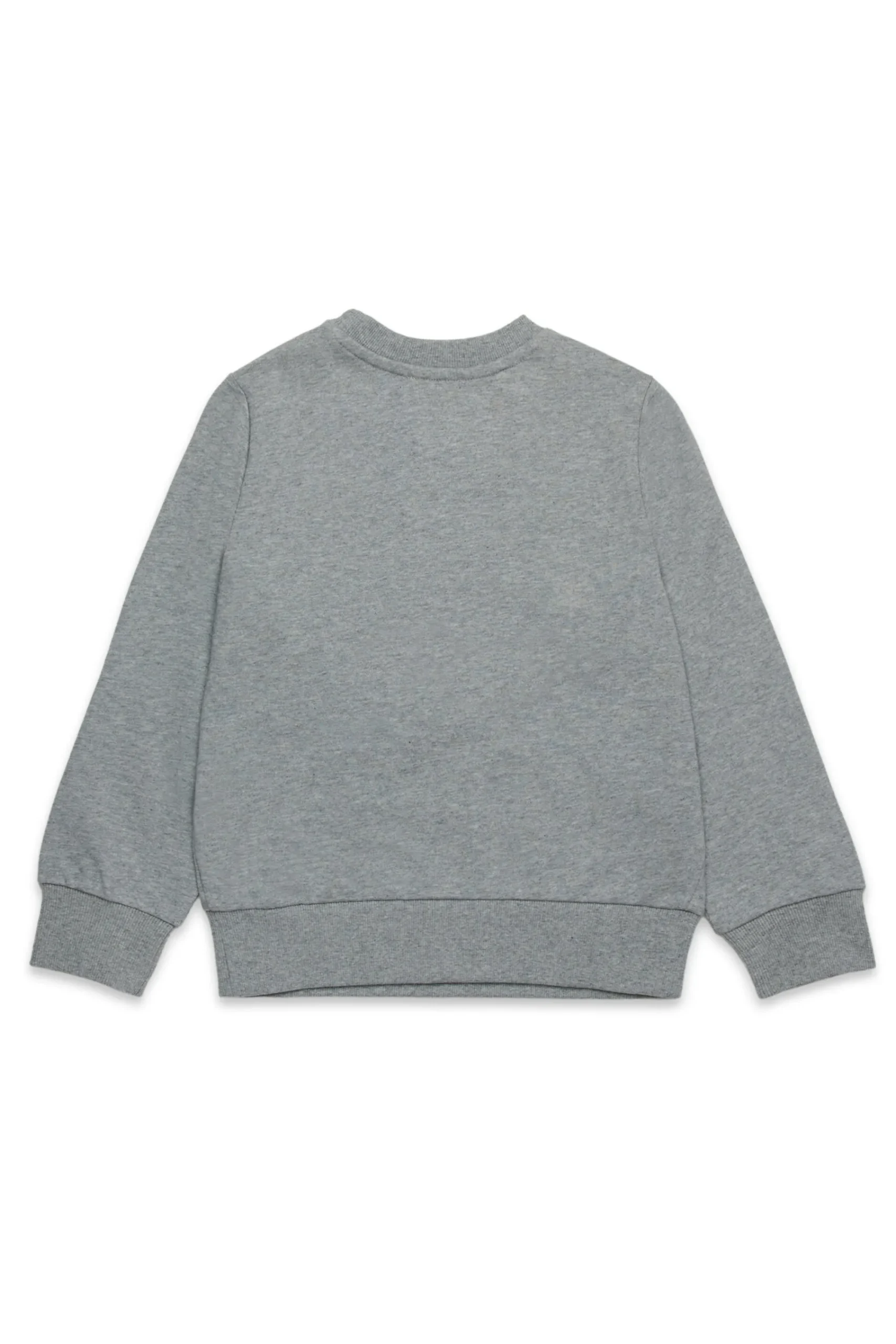 Sweatshirts | Sweatshirts>DIESEL Crew-neck sweatshirt with brushed effect logo grey melange