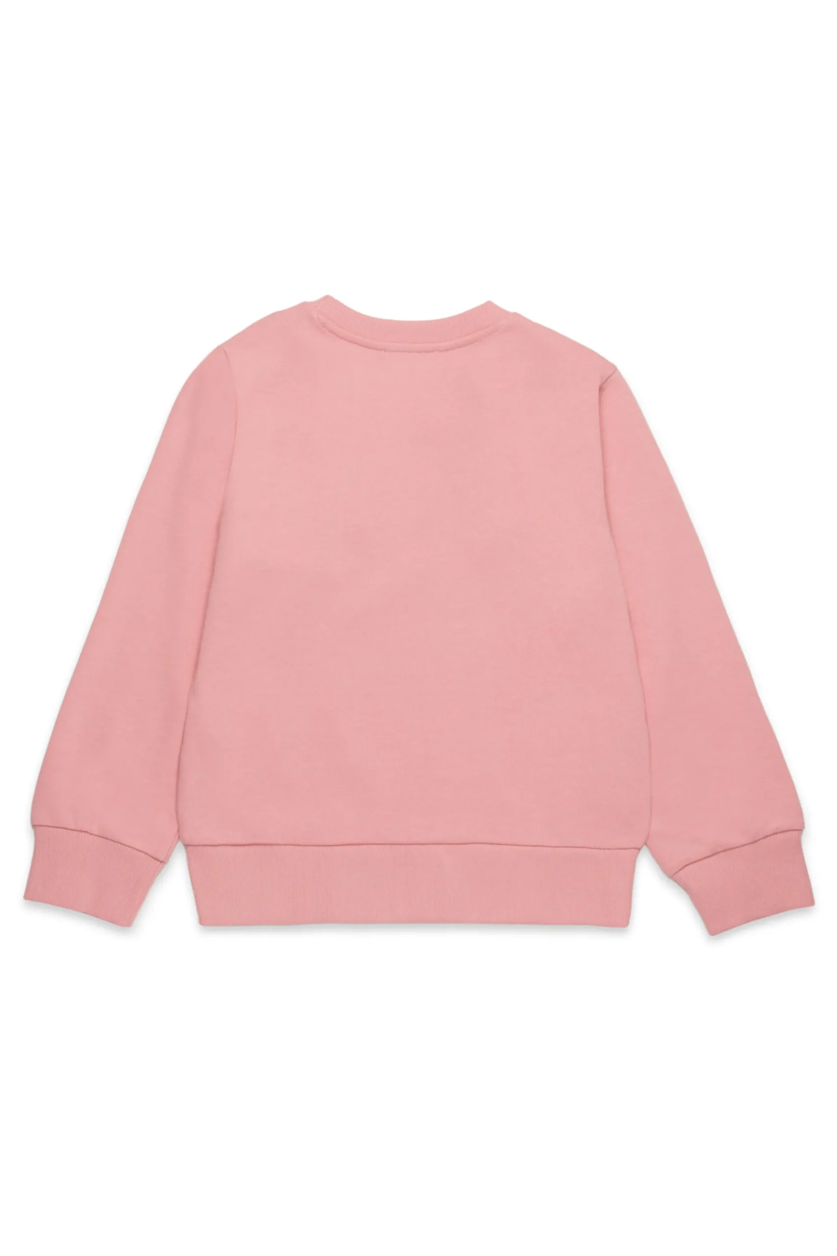 Sweatshirts | Sweatshirts>DIESEL Crewneck sweatshirt with D logo light pink