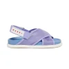 Slippers And Sandals | Slippers And Sandals>MARNI Crossed fussbett sandals violet