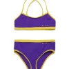 Swimwear | Swimwear>MARNI Cross-over shoulder straps bikini swimming costume violet