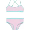 Swimwear | Swimwear>MARNI Cross-over shoulder straps bikini swimming costume light pink