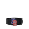 Belts | Belts>DSQUARED2 D2 USA leather belt with buckle black