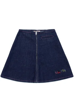 Skirts | Denim-Mania>MARNI Dark skirt blue denim