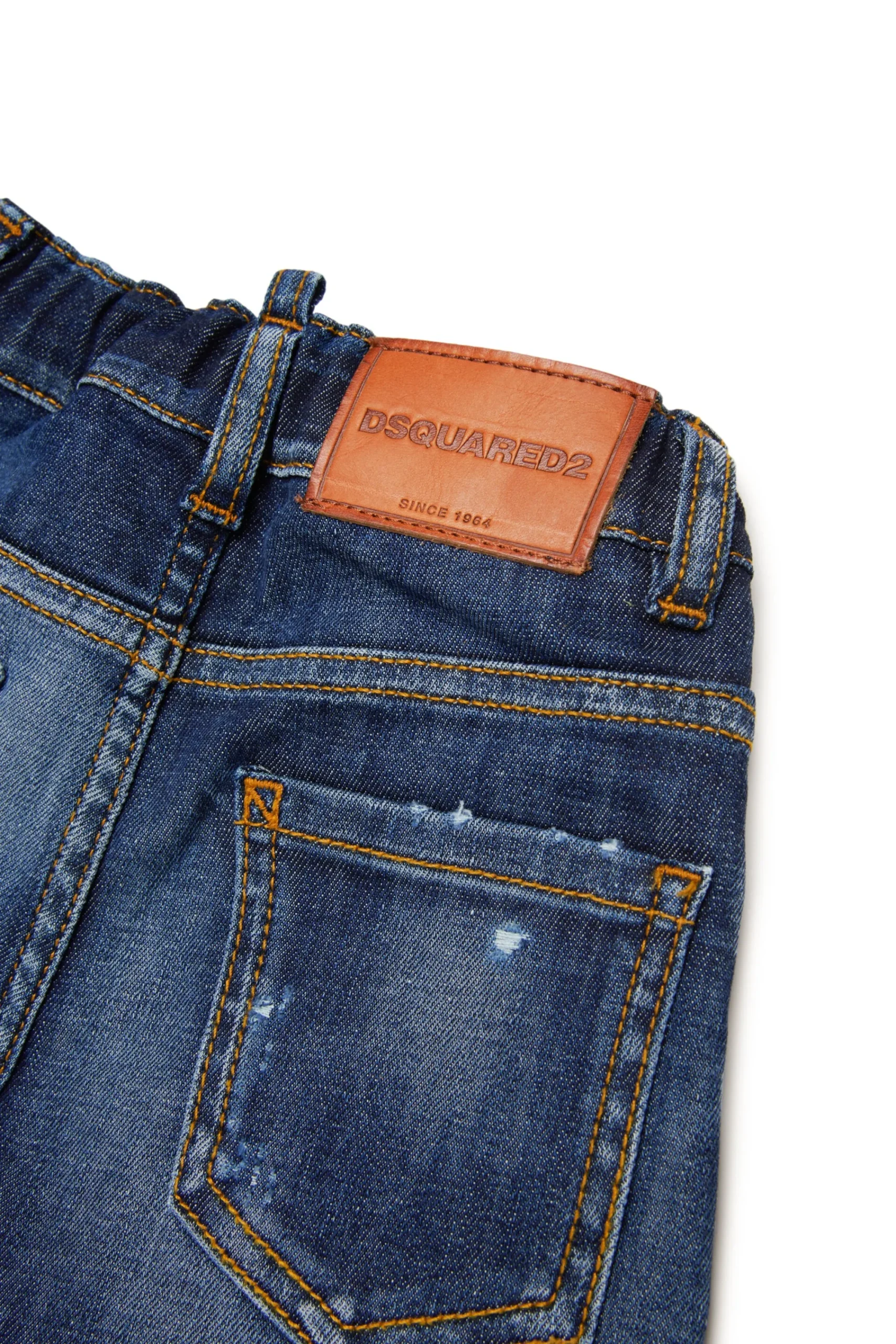 Denim-Mania | Denim-Mania>DSQUARED2 Dark jeans with rips blue denim
