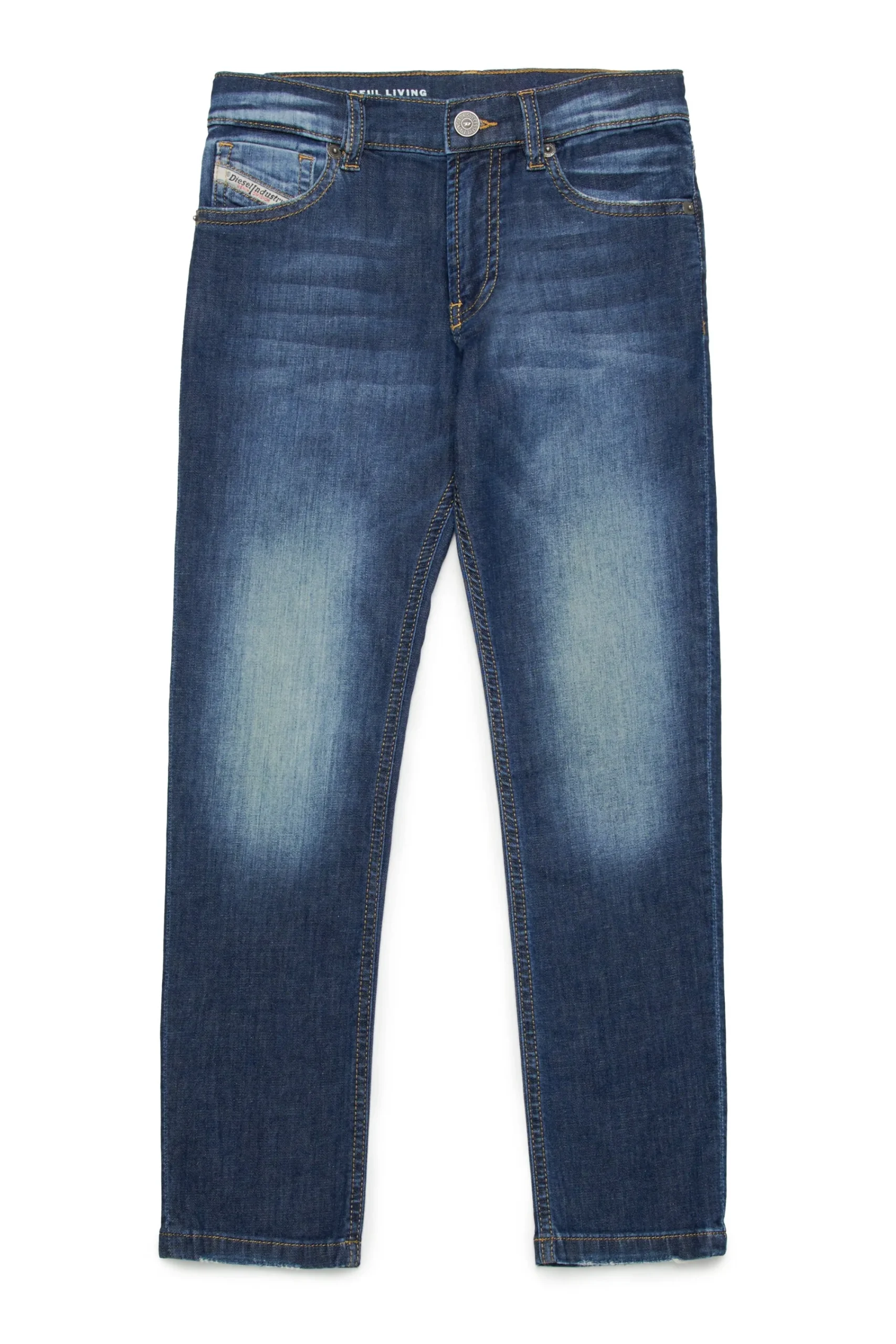 Denim-Mania | Denim-Mania>DIESEL Dark shaded straight jeans - 1995 blue denim