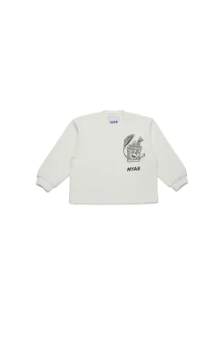 Sweatshirts | Sweatshirts>MYAR Deadstock cotton sweatshirt with Reduce graphics off white