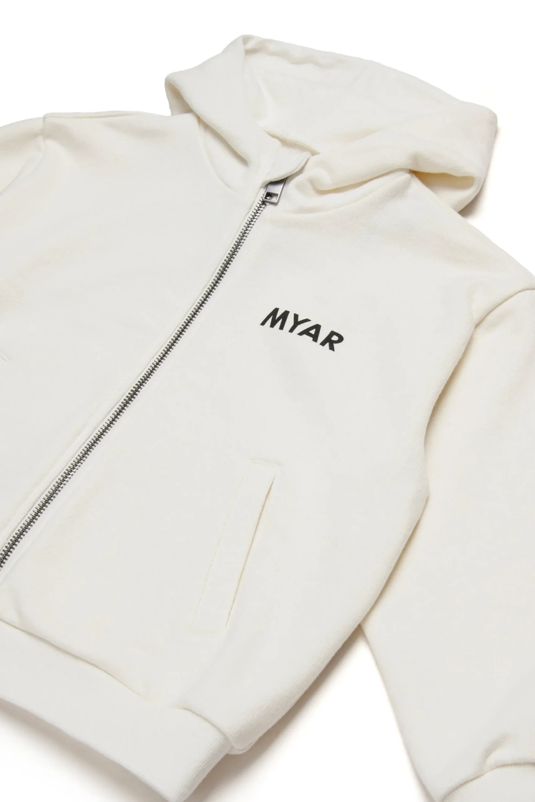 Sweatshirts | Sweatshirts>MYAR Deadstock cotton sweatshirt with Stand Up graphics off white