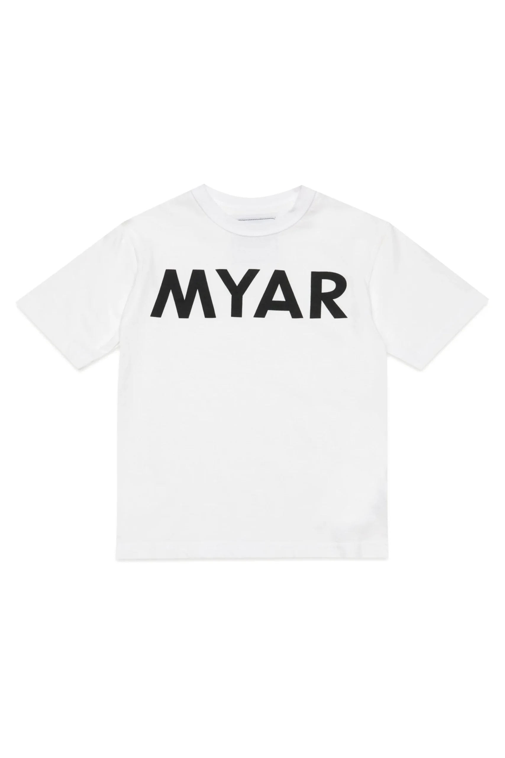 T-Shirts | T-Shirts>MYAR Deadstock cotton t-shirt with logo white