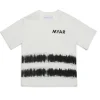 T-Shirts | T-Shirts>MYAR Deadstock cotton t-shirt with tye-die effect off white