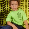 T-Shirts | T-Shirts>MYAR Deadstock cotton T-shirt with pocket slime green