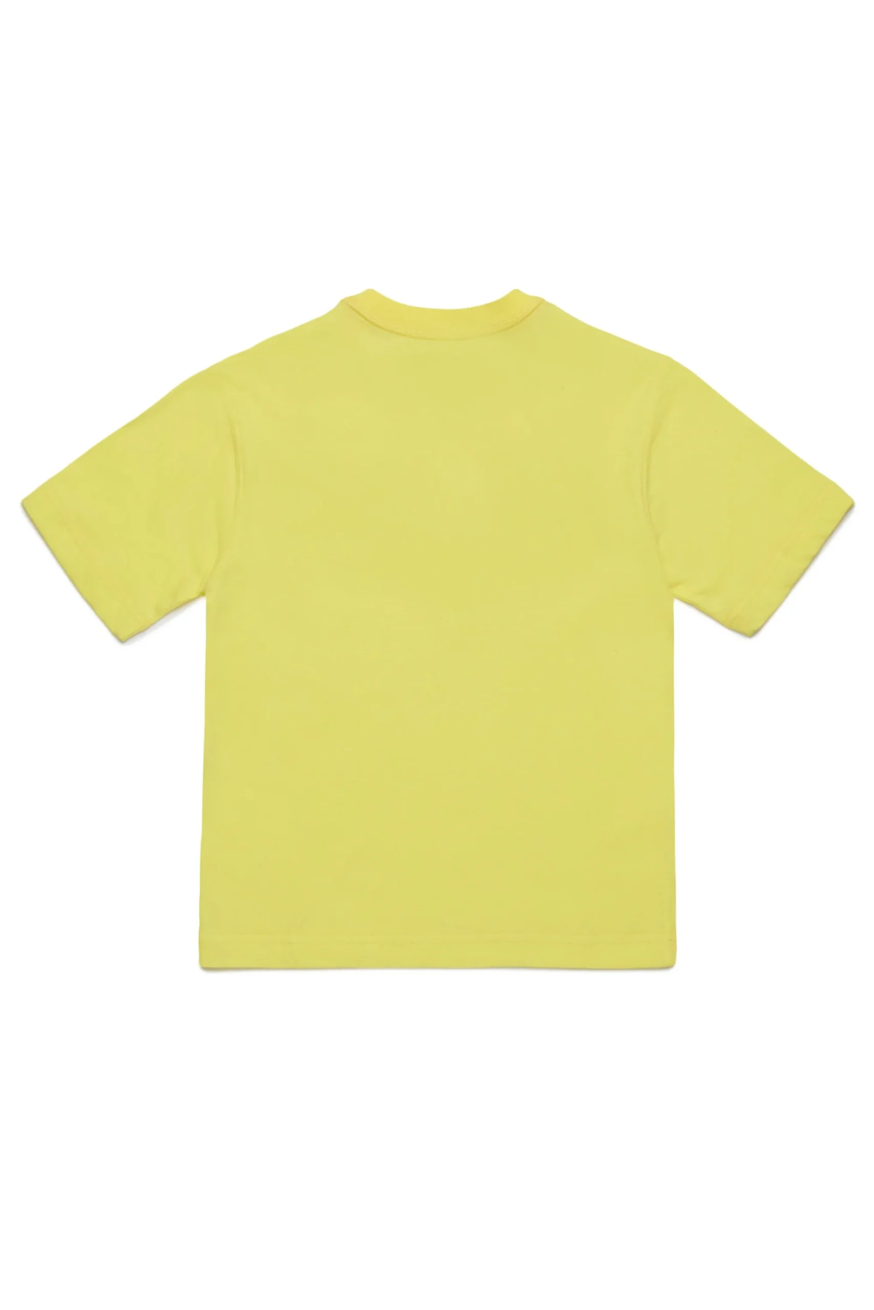 T-Shirts | T-Shirts>MYAR Deadstock cotton T-shirt with logo vibrant yellow
