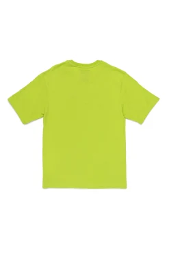T-Shirts | T-Shirts>MYAR Deadstock cotton T-shirt with logo slime green