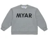 Sweatshirts | Sweatshirts>MYAR Deadstock fabric sweatshirt with logo grey melange