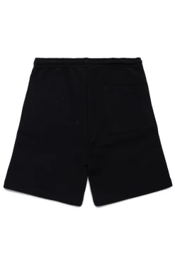 Shorts | Shorts>MYAR Deadstock fleece shorts with logo black