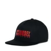 Hats And Caps | Logomania>DIESEL Degradé branded gabardine baseball cap red